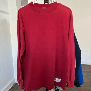 Vintage Russell Athletic Red Long Sleeve